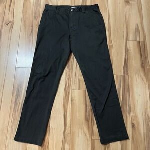 MOUNTAIN KHAKIS Men's Teton Twill Pant Sz 34x32 Modern Fit Grey